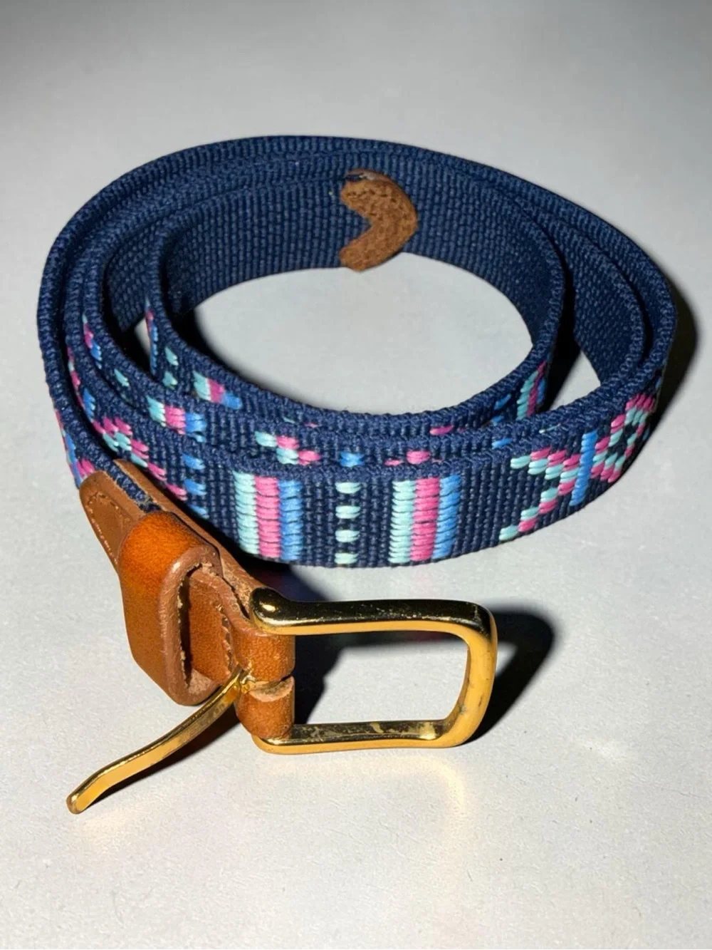 J.Crew women's woven belt size M